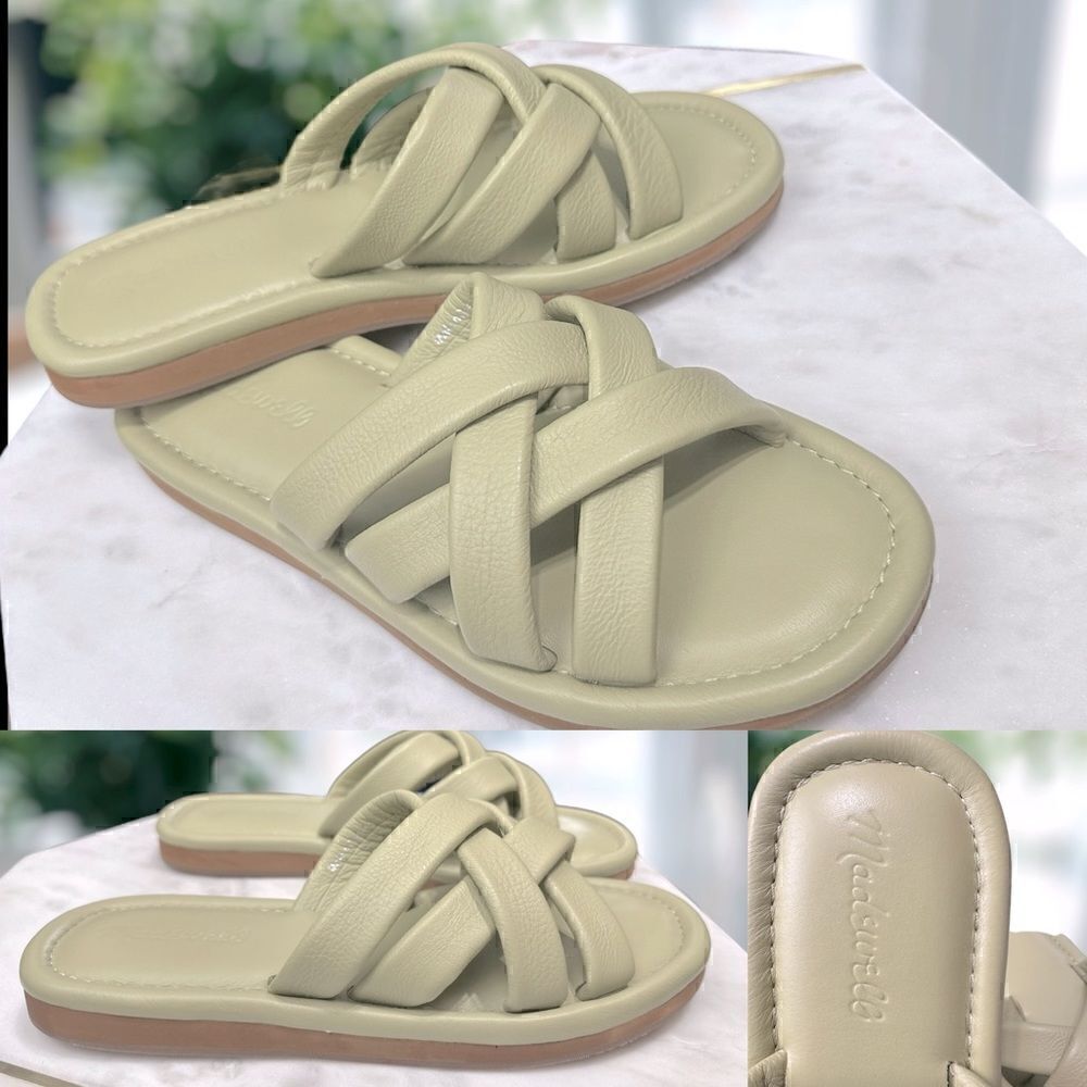 🔥🔥NEW Madewell The Leeandra Slide Sandal NK017 Size 8